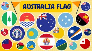 Guess All The Australia Countries By Flags 🚩🌍🧠 | Guess The Flag In 3 Seconds | Taylorrsv_Quiz