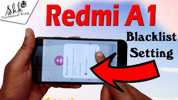 Mi A1 Blacklist Setting ! Blacklist Number Kaise Add or Remove Kare. Redmi Blacklist Setting#Block