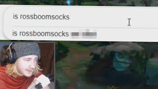 Ross realises what his most asked Google question is..