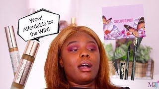 NEW* Full Face of AFFORDABLE Drugstore Makeup | Revolution, Colourpop, & More! | MsTopacJay screenshot 2