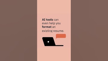 How to use AI tools like ChatGPT to organize your resume