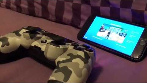 How to use a PS4 Controller on Fortnite Mobile