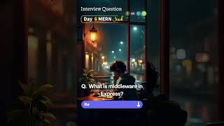 MERN Stack Interview Question & Answer Day - 6 #shorts