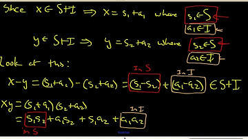 58 The join of a subring and and ideal