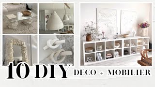 Je transforme mon salon avec 10 DIY Déco (Ikea Hacks) !! ✨