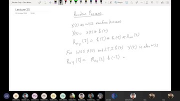 PoC Lecture 25: Jointly Random Processes