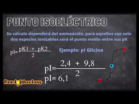 Video: ¿En el punto isoeléctrico que tiene el aminoácido?