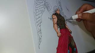 Drawing Mael - 7 Pecados Capitais / Nanatsu no Taizai | Fan Art screenshot 4