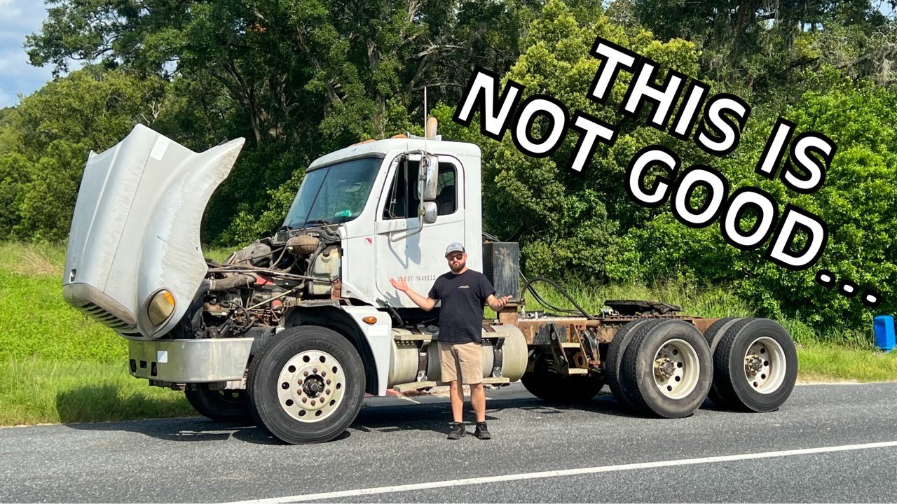 This Cheap Semi Truck Breaks Down on my Way Home…