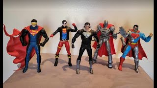 McFarlane DC Multiverse Reign of Supermen Group Complete! Custom Steel is Done!