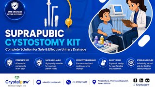 Suprapubic Cystostomy Kit | Safe & Reliable Bladder Drainage Solution | Crystalpaw Ventures