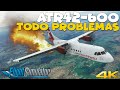 ¿El Avión Más Terco de Flight Simulator 2020? 😭 Mi Experiencia con el ATR42-600