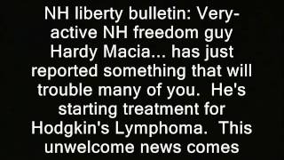 NH Congress candidate diagnosed with cancer