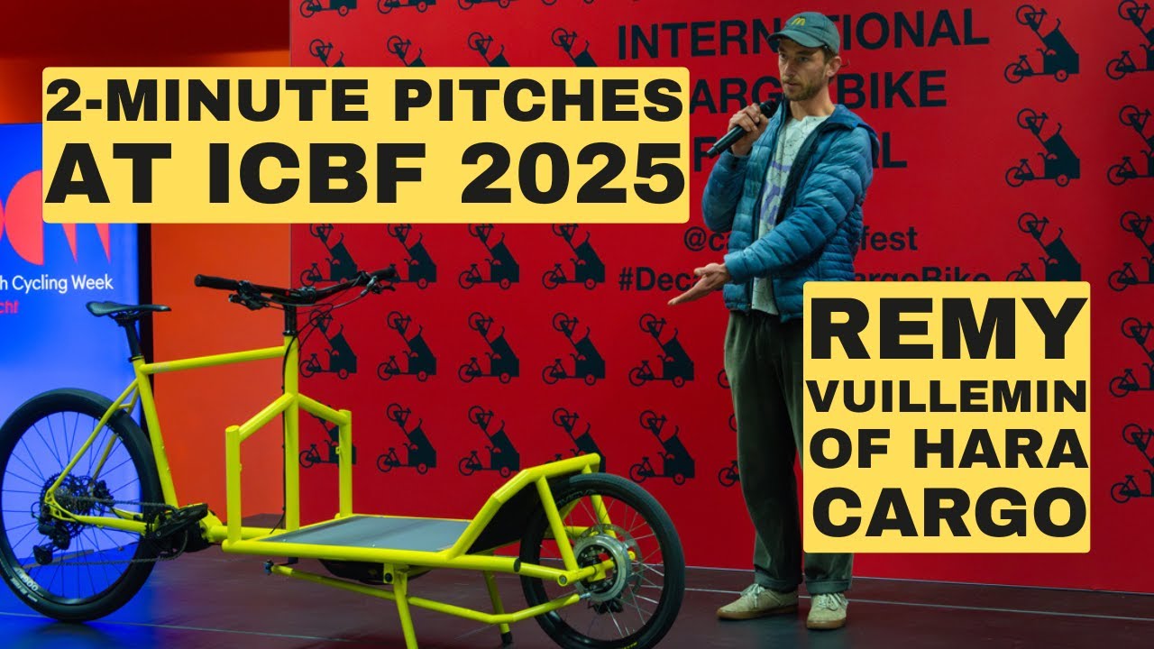 ⏱️🗣️🚲 2-minute pitches at ICBF 2025 – Hara Cargo