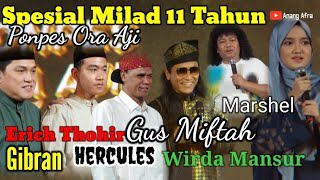 Pengajian Gus Miftah Terbaru Bersama Erick Thohir Gibran Hercules Marsel Dan Winda Mansur