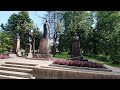 Мемориальный комплекс на могилах родственников Владимира Ульянова (Ленина) на Литераторских мостках