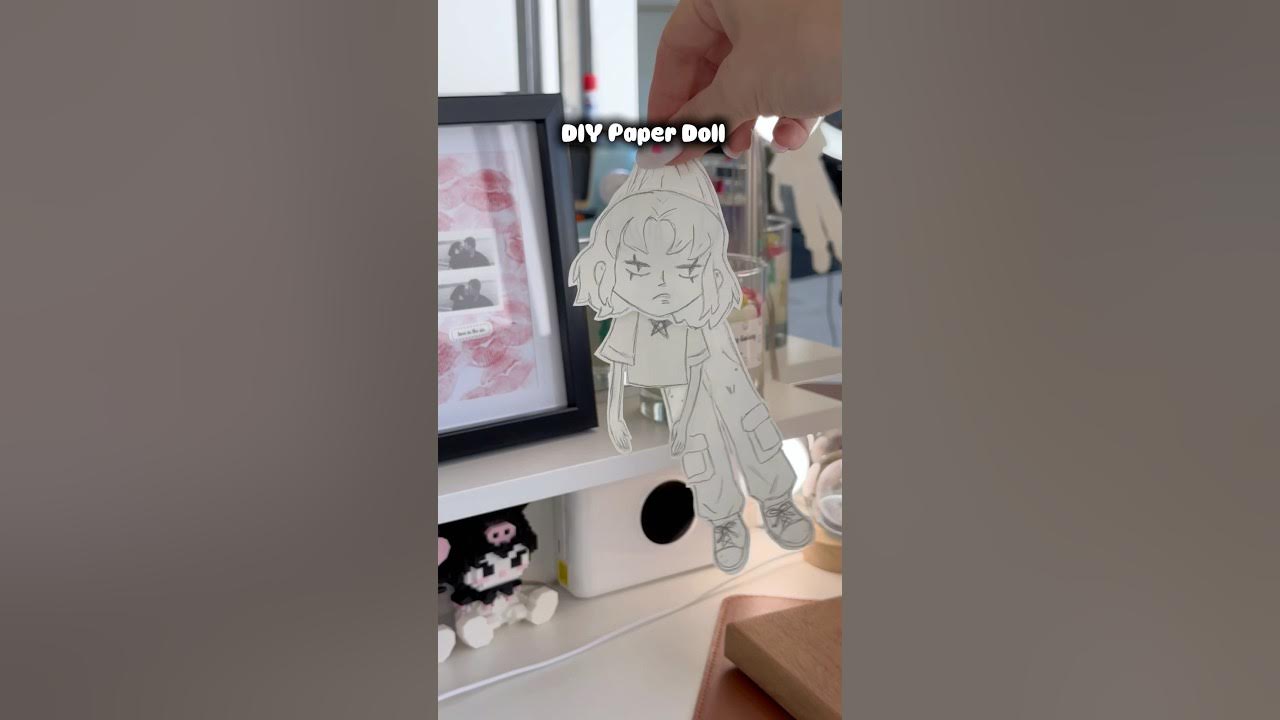 DIY Paper Doll✨Quick Tutorial DIY Paper Doll✨Quick Tutorial