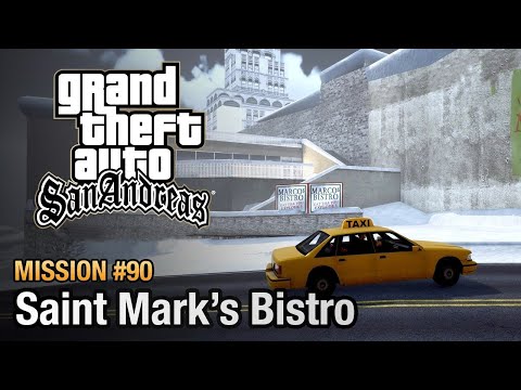 GTA San Andreas The Old Nostalgic 2005 Edition - Mission #90 - Saint Mark's Bistro
