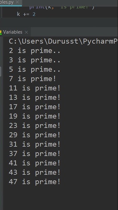 How to generate infinite prime numbers in Python #Shorts - YouTube