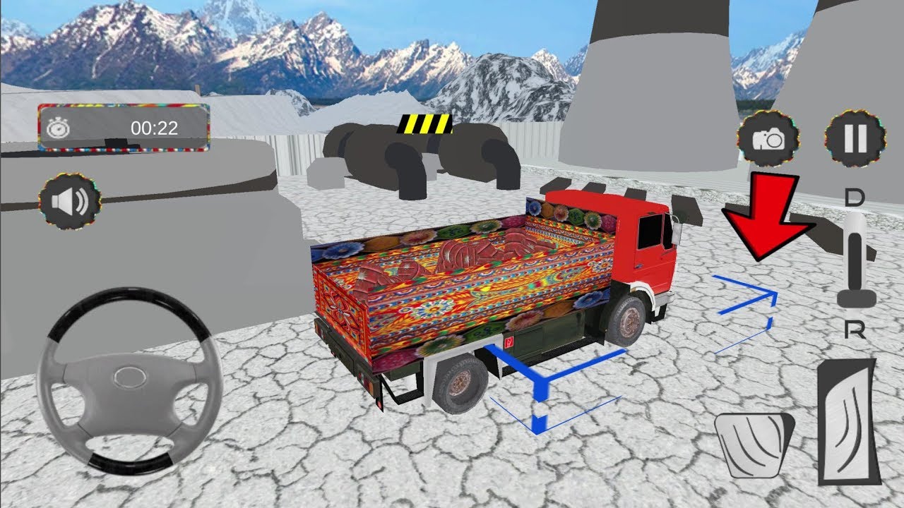 Indian Mountain Heavy Cargo Truck #1 - Truck Games Android gameplay