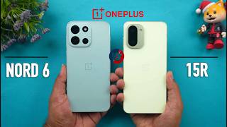 OnePlus Nord 6 vs OnePlus 15R Speedtest Comparison | AnTuTu | Geekbench