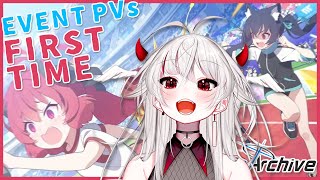 【 BLUE ARCHIVE 】FIRST TIME REACTION to ALL EVENT PVs/Trailers