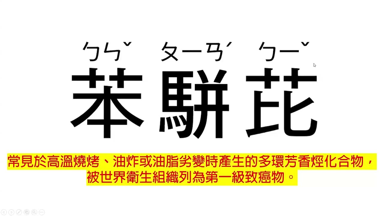 苯駢芘食安指南 吸入的更可怕 縮圖