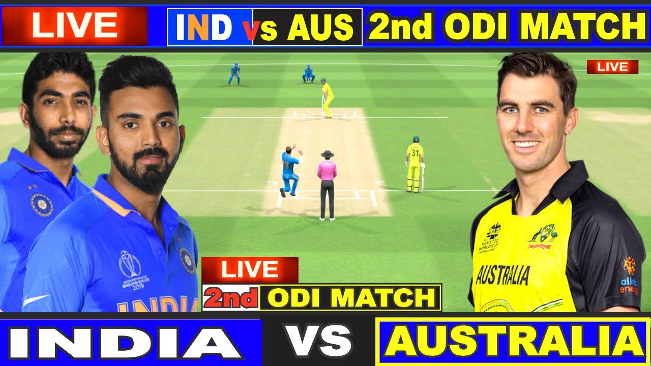 Live IND Vs AUS, 2nd ODI Live Scores and Commentary India Vs Australia 2nd innings