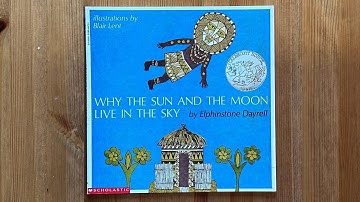 Ash reads Why the Sun and the Moon Live in the Sky by Elphinstone Dayrell illustrated by Blair Lent