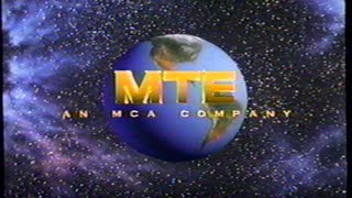 MTE - An MCA Company (1990) Company Logo (VHS Capture)