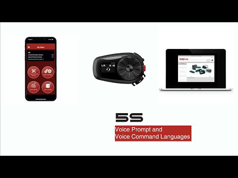 5S - Voice Prompt and Voice Command Languages