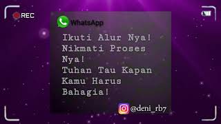 Status wa keren - santai