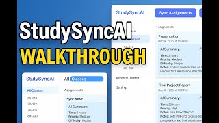 StudySyncAI Demo