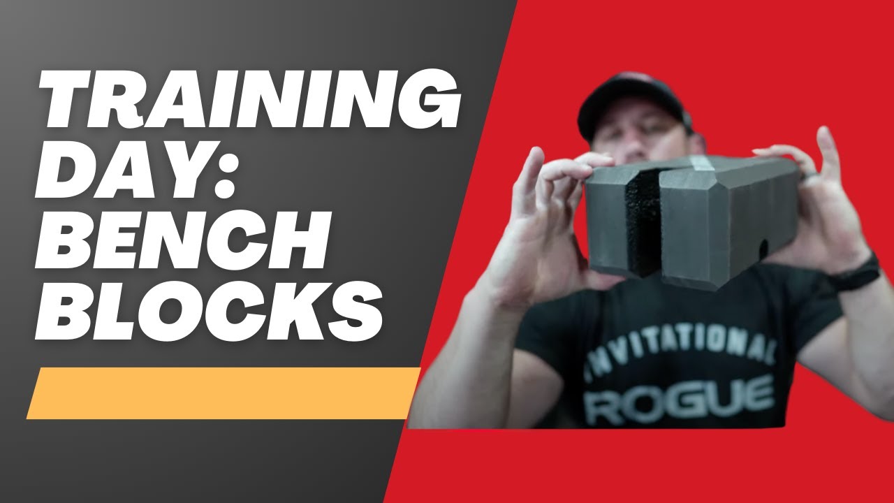 Training Day: Bench Press With Blocks!