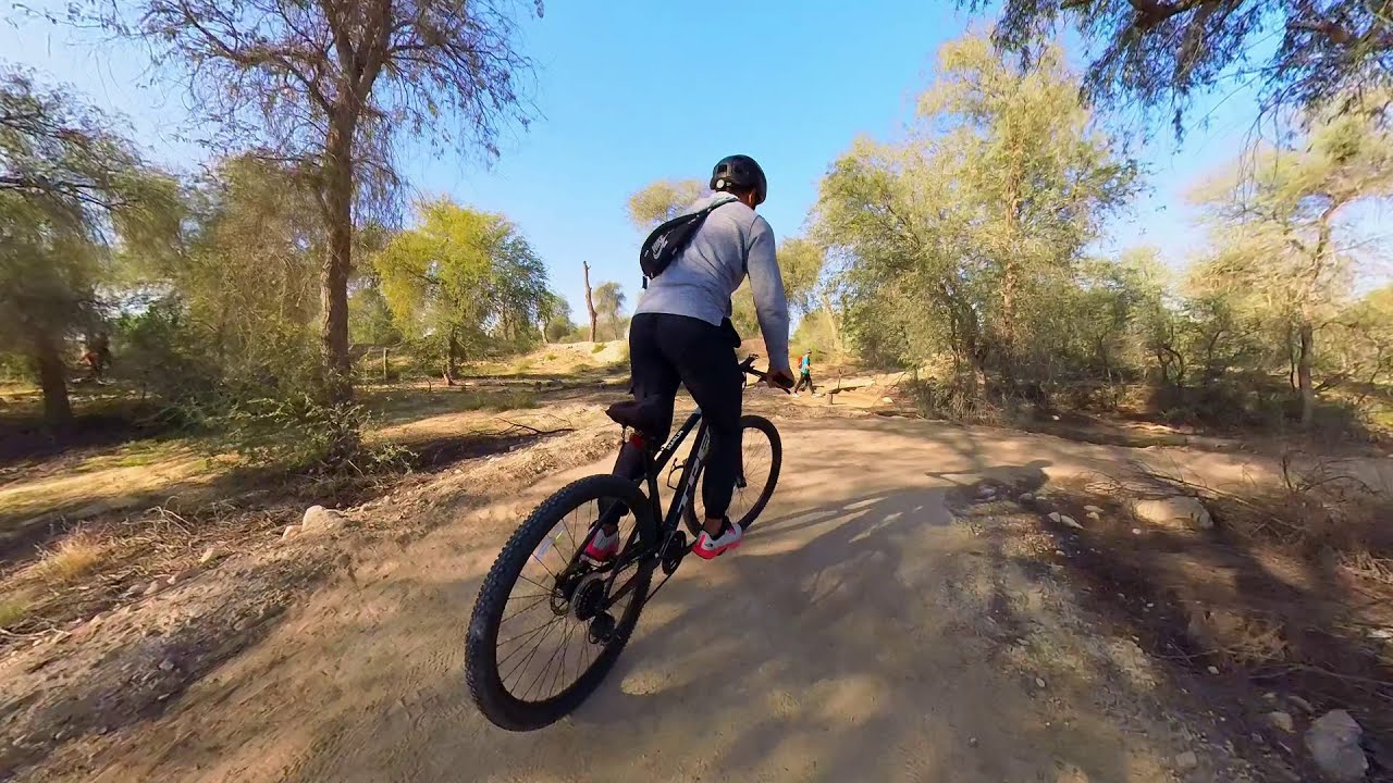 Mountain Biking at Mushrif Park, Dubai. YouTube