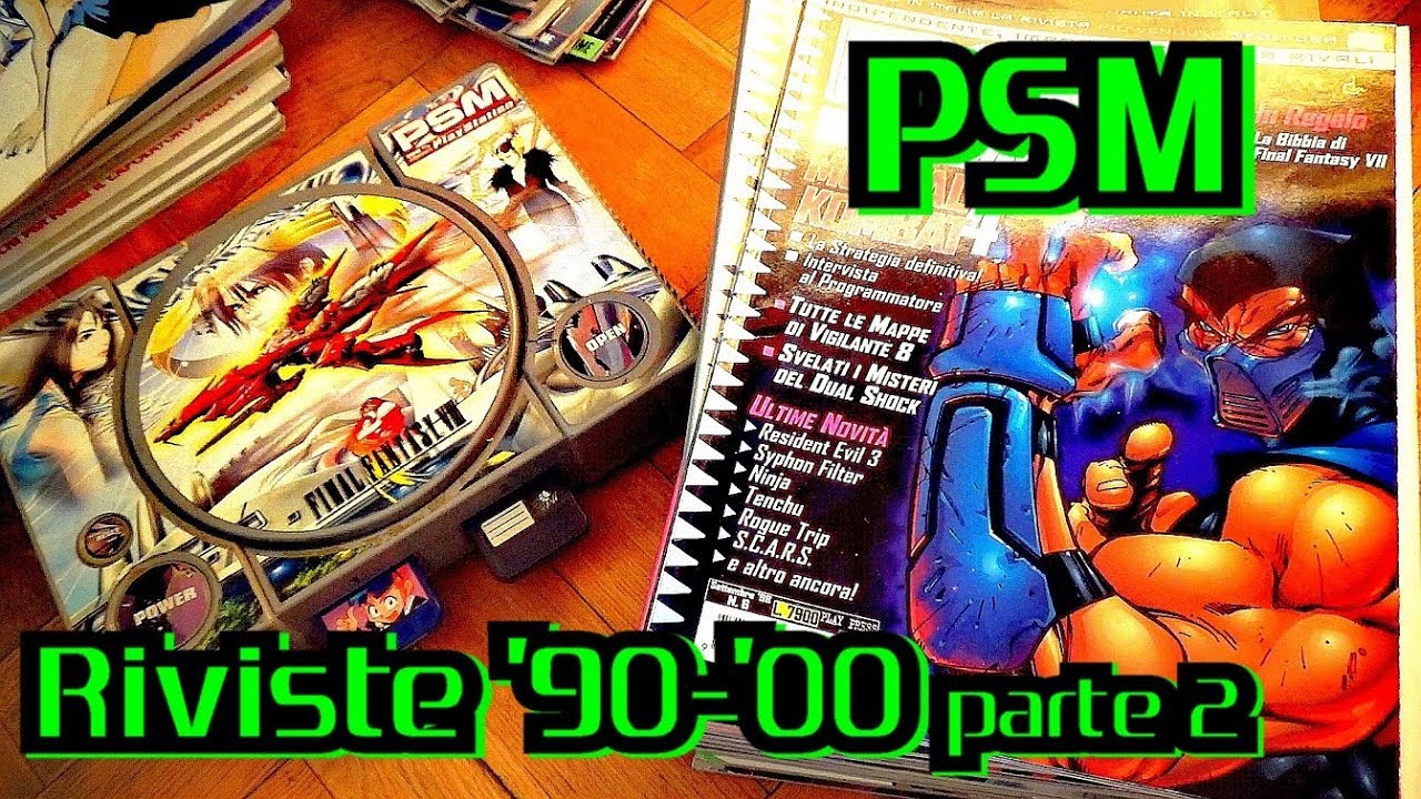 Riviste anni '90: collezione PSM e Benkyō!: Viaggio nel tempo! 