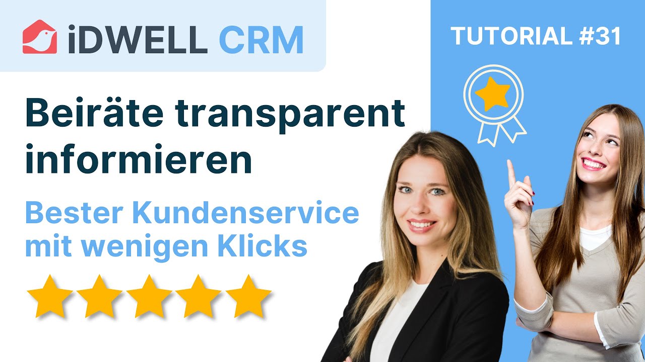 Tutorial #31 | Beiräte transparent informieren - mit wenigen Klicks den besten Kundenservice bieten