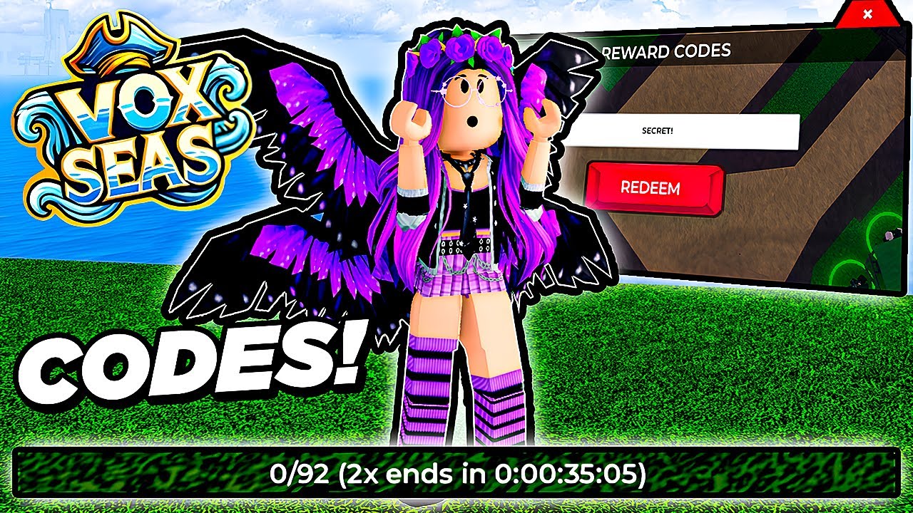 TODOS OS CÓDIGOS ATIVOS DO NOVO BLOX SEAS DO ROBLOX! (VOX SEAS) - YouTube