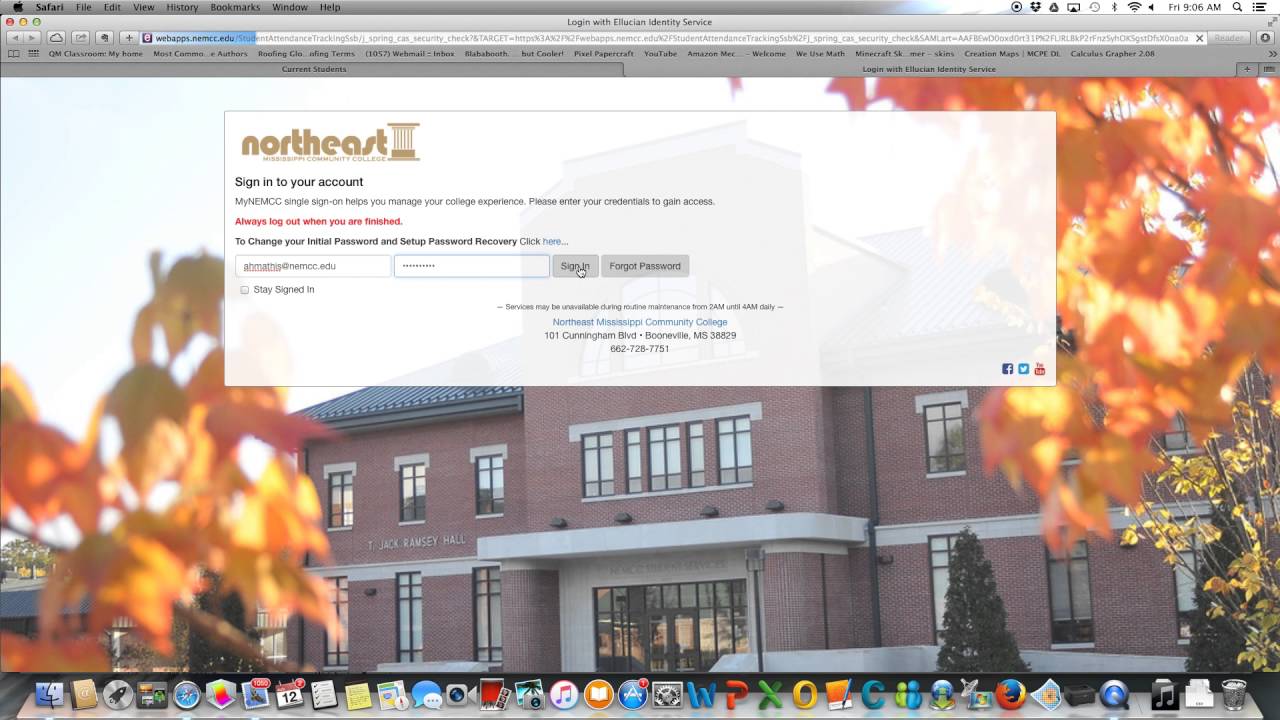 attendance tracking on the website youtube