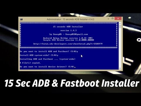 fastboot drivers windows 10