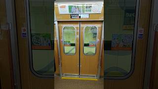 【2023.09.02】北大阪急行電鉄新形9000形(9905F)第5編成車両のドア開閉。緑地公園駅