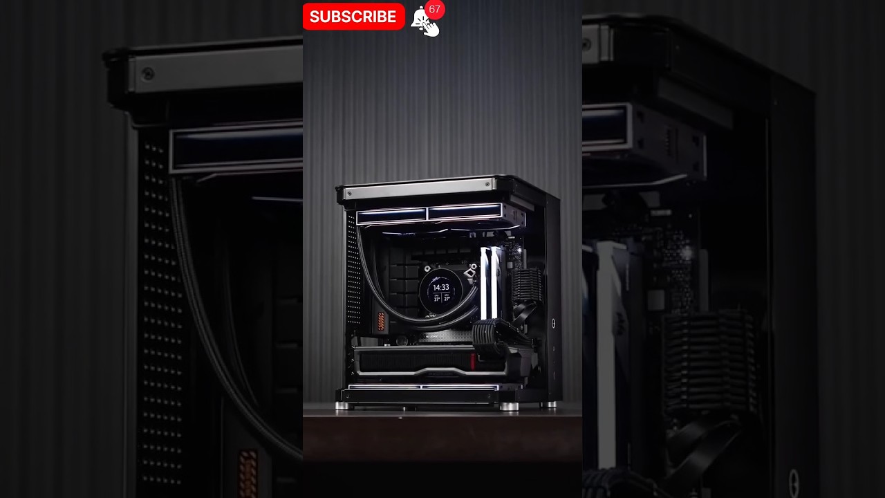 AMD RYZEN 7-7800X 3D & AMD RTX 7800XT😵 #pcbuild #gaming #computer #rtx #asmr #rog #intel #pc #amd