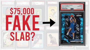 FAKE PSA Slabs - How to detect 3 Fake Graded Cards