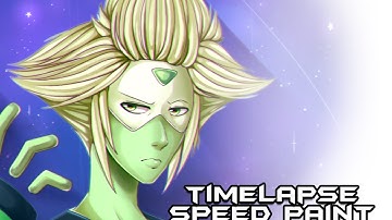 Timelapse drawing - Steven Universe: Peridot