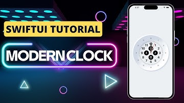 SwiftUI Tutorial: Modern Clock