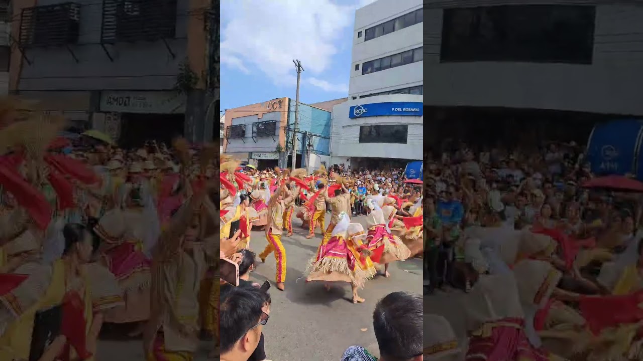 The street dancing performance of Tagbilaran City Bohol Contingent Sinulog January 18, 2026