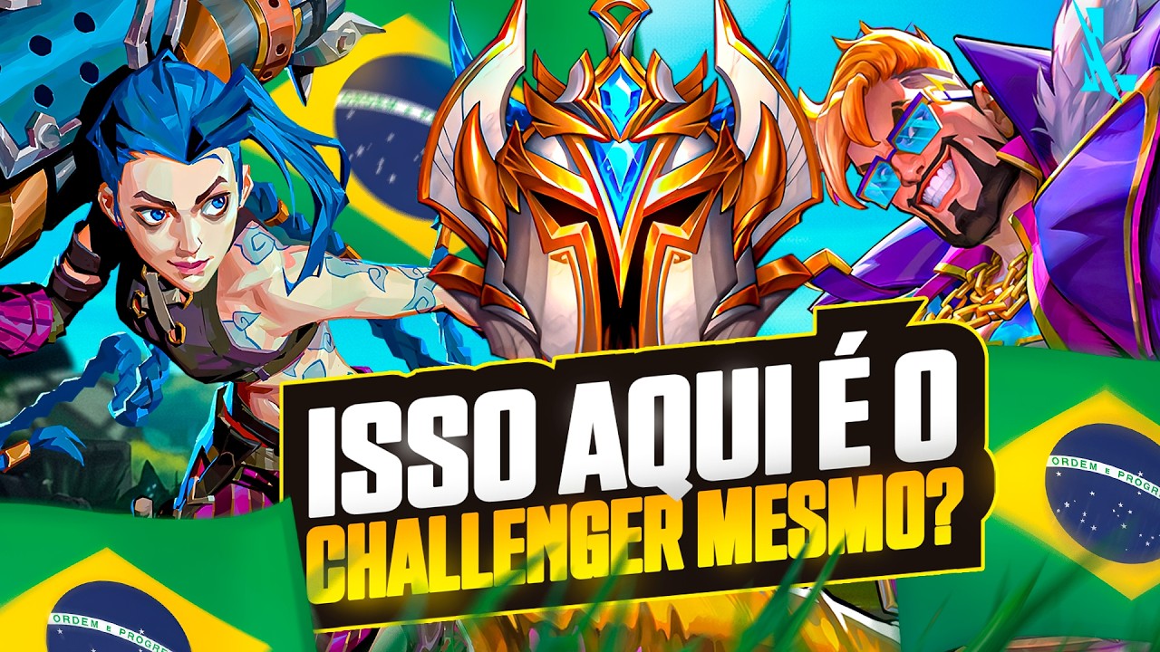 NÃO TEVE UM JOGO FÁCIL NO CHALLENGER… | JINX & DRAVEN | LoL Wild Rift