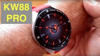 KingWear KW88 Pro SLEEK 3G Android 7 1GB/16GB Smartwatch: Unboxing and 1st Look