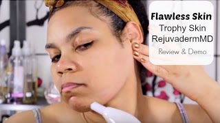 Flawless skin | at home skincare treatment trophy rejuvadermmd