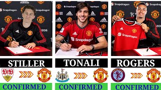 🚨 Manchester United SUMMER TRANSFER TARGETS 2026 REVEALED! | Tonali • Rogers • Stiller 🔥